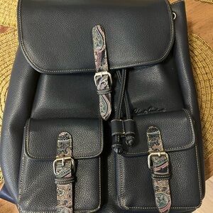 Robert Graham navy with paisley trim back pack